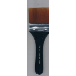 Pędzel syntetyczny  CZARNY  7cm